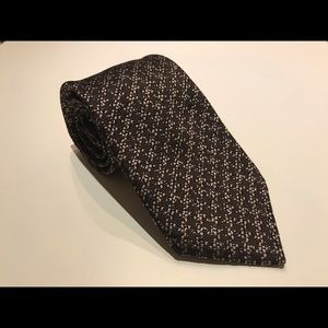 Tom Ford Brown Pattern Necktie